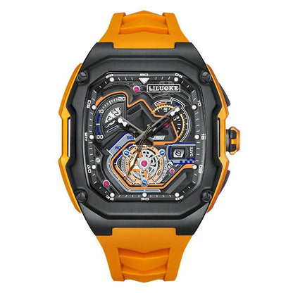 Mens Watches Top Brand Luxury Rubber Quartz Watch For Men Fashion Military Waterproof Luminous Date Clock Male Montre Homme - Sergio Cavelli